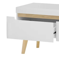 Scandi Chic TV Wohnwand Möbel - Ginko (vierteilig)^Wohnen