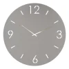 Wohnen Scandi Chic Wanduhr in Taupe - New York