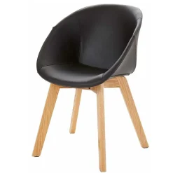 Wohnen Scandi Designstühle mit Armlehnen - Tramos (2er Set)