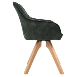 Scandi Essgruppe mit Armlehnenstühlen - Conzuela (siebenteilig)^Wohnen Discount