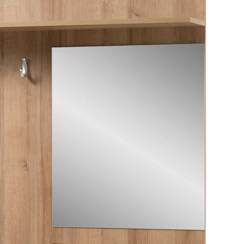 Scandi Kompaktgarderobe in 110x200x34 - Cablos^Wohnen Discount