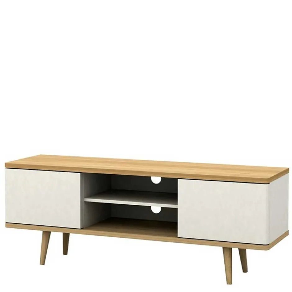 Wohnen Scandi TV Unterschrank zweifarbig - Jendren