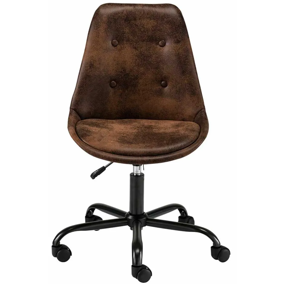 Schalensitz Drehstuhl in Braun - Ostora^Wohnen Hot