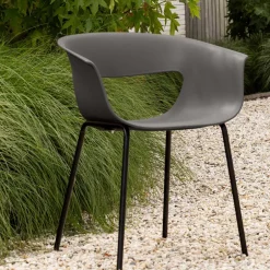 Wohnen Schalenstuhl mit Armlehnen - Niabelda (2er Set)