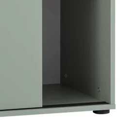 Schiebetüren-Aktenschrank in Graugrün - Espresso^Wohnen Clearance