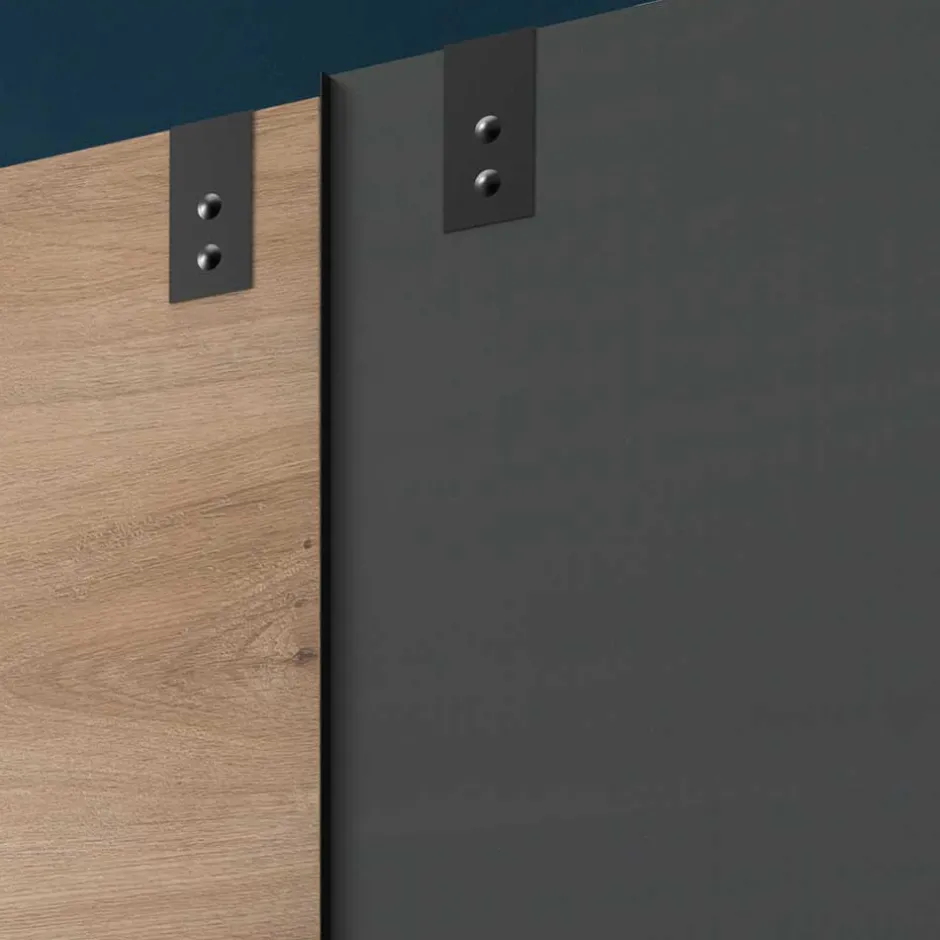 Wohnen Schiebetürenschrank im Industry und Loft Stil - Janeiro