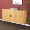 Wohnen Schiebetüren-Sideboard in ovalem Design - Barnetta