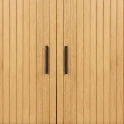 Wohnen Schiebetüren-Sideboard in ovalem Design - Barnetta