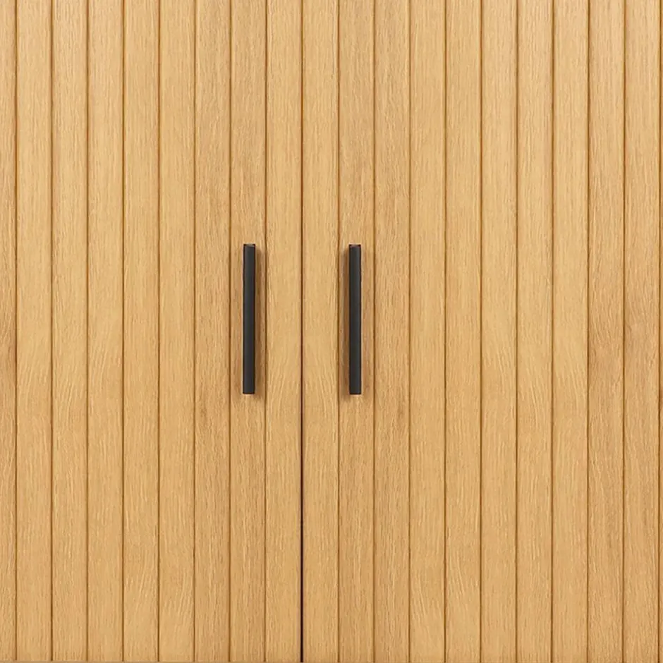 Wohnen Schiebetüren-Sideboard in ovalem Design - Barnetta