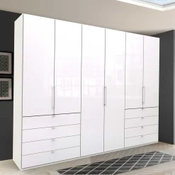 Wohnen Schlafbereich Kleiderschrank mit acht Schubkästen - Dolienca