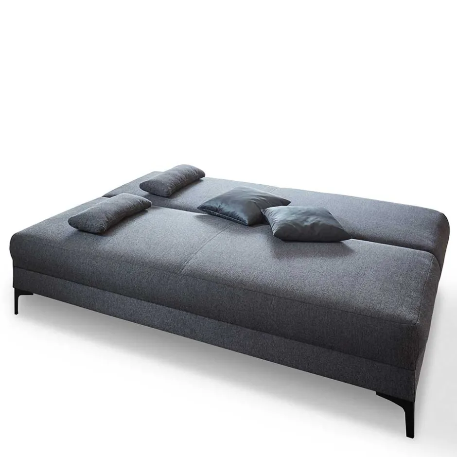 Schlafcouch für jeden Tag in Anthrazit - Antigua^Wohnen New
