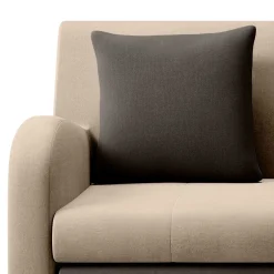 Schlafcouch in Beige und Dunkelbraun - Calming^Wohnen