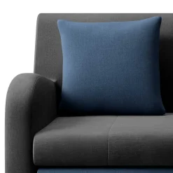 Wohnen Schlafcouch in Dunkelgrau und Dunkelblau - Cartoon