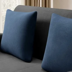 Wohnen Schlafcouch in Dunkelgrau und Dunkelblau - Cartoon