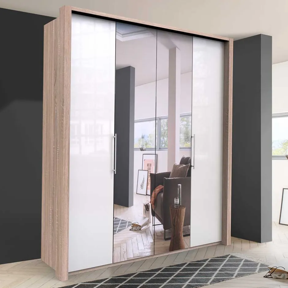 Schlafraum Kleiderschrank mit Spiegel - Bosays^Wohnen Clearance