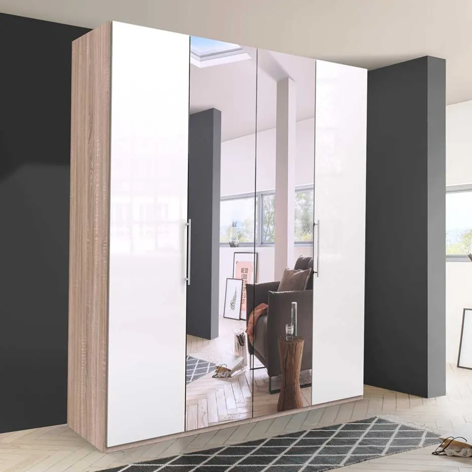 Schlafraum Kleiderschrank mit Spiegel - Bosays^Wohnen Clearance