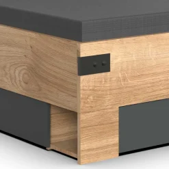 Wohnen Schlafraum Möbelset mit Stauraumbett - Enegal (vierteilig)