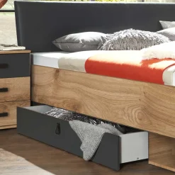 Wohnen Schlafraum Möbelset mit Stauraumbett - Enegal (vierteilig)