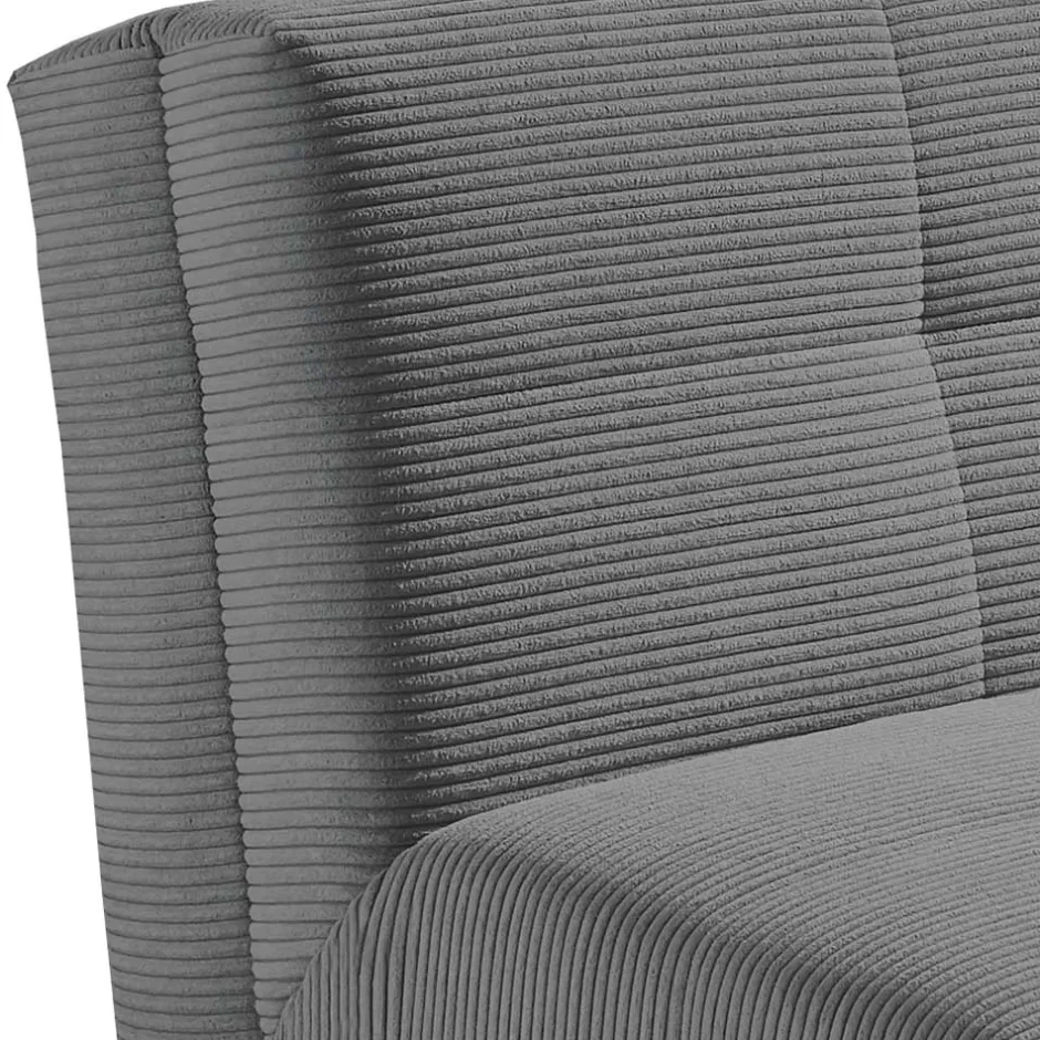 Schlafsessel ohne Armlehnen in Anthrazit - Anzarote^Wohnen Best