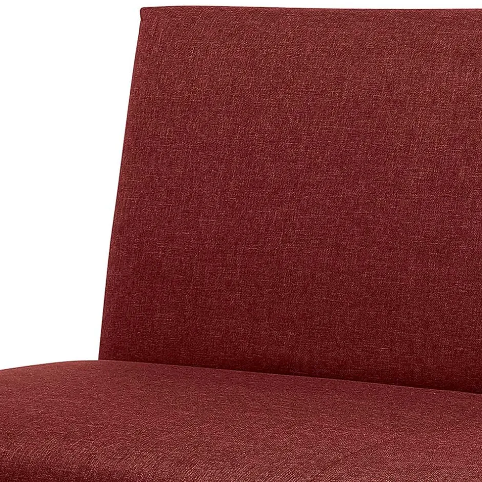 Schlafsofa in Rot Stoffbezug - Surci^Wohnen Best