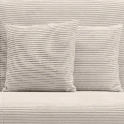 Wohnen Schlafsofa zum Ausziehen in Beige Cord - Zentra