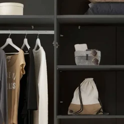 Schlafzimmer Bettanlage und Schrank Set - Zenuvra (vierteilig)^Wohnen Outlet