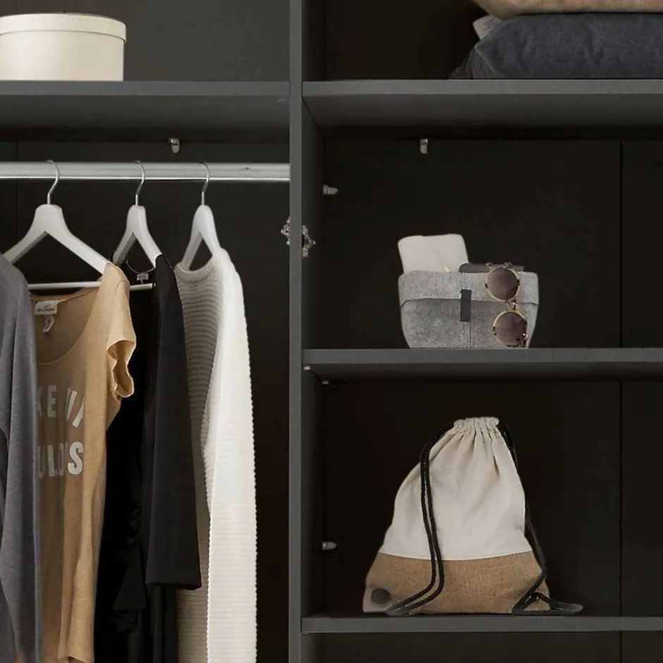 Schlafzimmer Bettanlage und Schrank Set - Zenuvra (vierteilig)^Wohnen Outlet