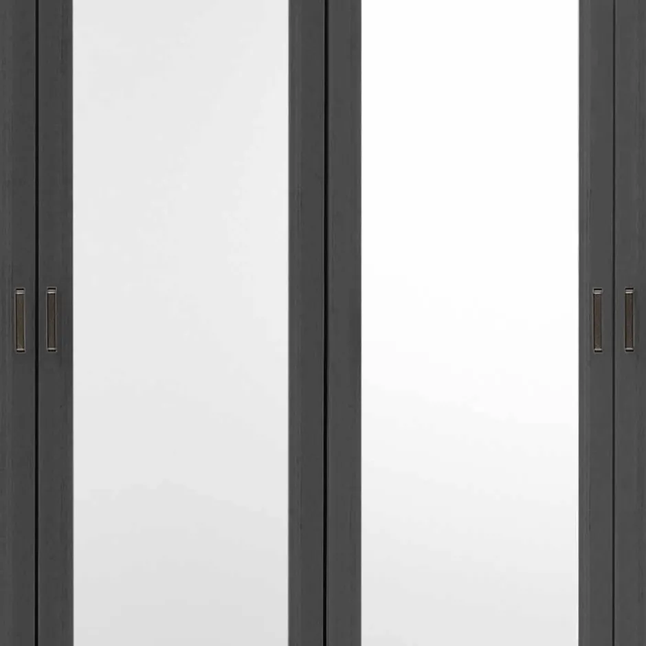 Schlafzimmer Bettanlage und Schrank Set - Zenuvra (vierteilig)^Wohnen Outlet