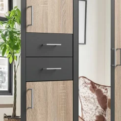 Schlafzimmer Drehtürenschrank modern - Ride^Wohnen Discount