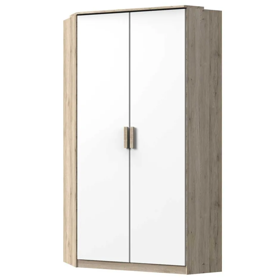 Schlafzimmer Eckschrank in Eiche San Remo - Folio^Wohnen Online