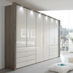 Wohnen Schlafzimmer Einrichtung Möbelset - Devanico (vierteilig)