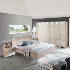 Wohnen Schlafzimmer Einrichtung als Set - Rativian (vierteilig)