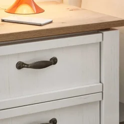 Wohnen Schlafzimmer Einrichtung im Country Look - Malvissa (vierteilig)