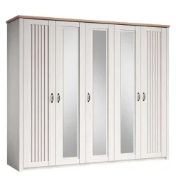 Wohnen Schlafzimmer Einrichtung im Country Look - Malvissa (vierteilig)