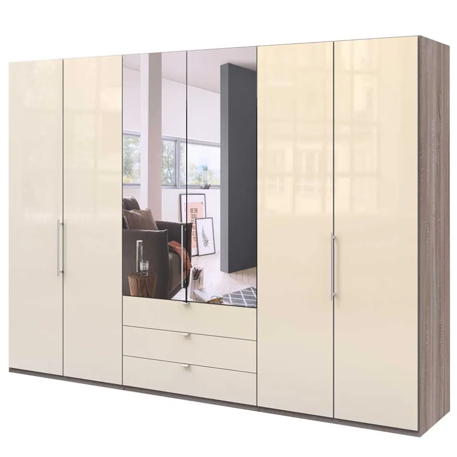 Schlafzimmer Falttürenschrank 3-türig - Mayla^Wohnen New