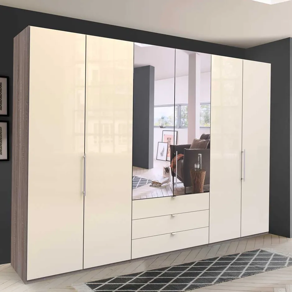 Schlafzimmer Falttürenschrank 3-türig - Mayla^Wohnen New