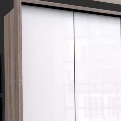 Schlafzimmer Falttüren-Schrank mit Spiegel - Empresian^Wohnen Clearance