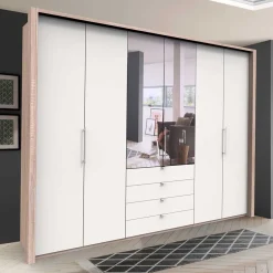 Schlafzimmer Gleittürenschrank mit Spiegel - Vaclyn^Wohnen Sale