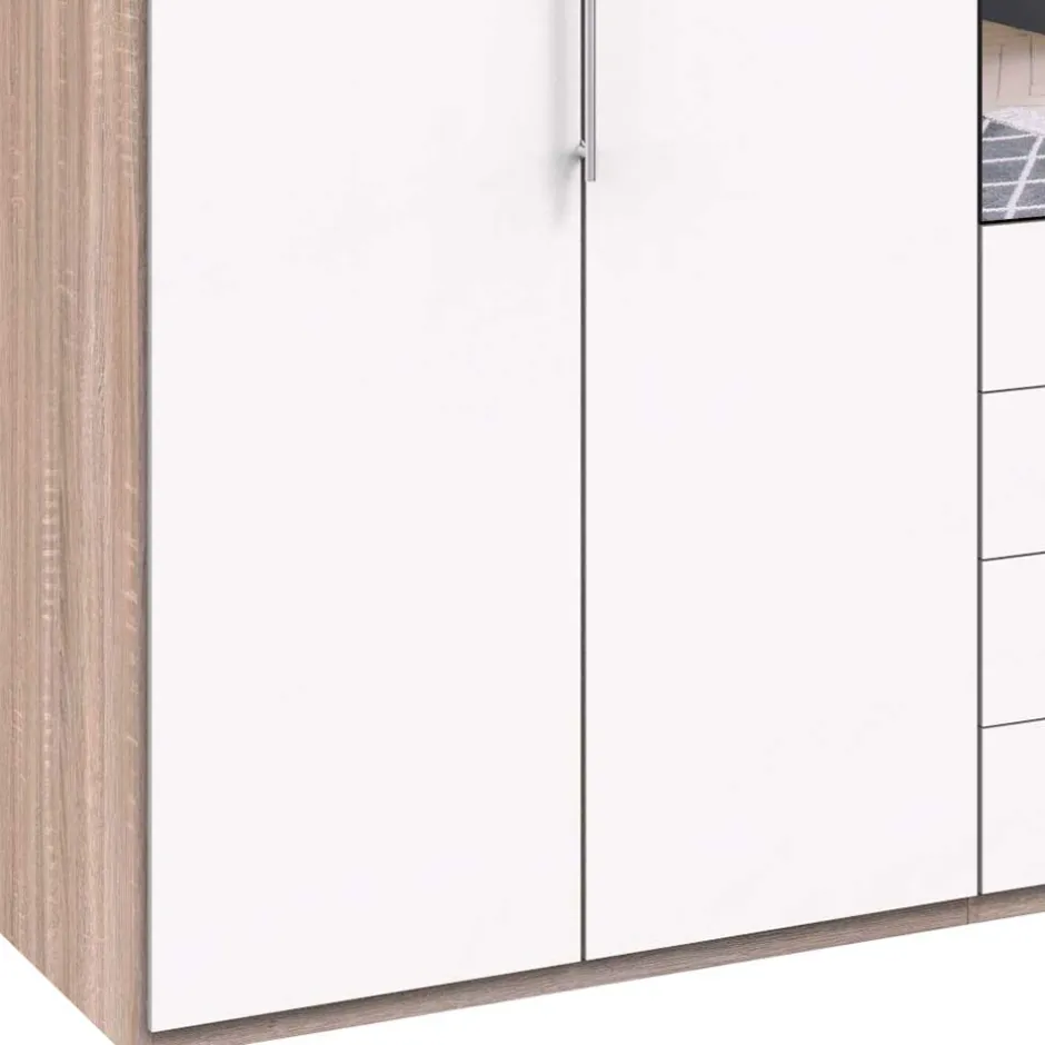 Schlafzimmer Gleittürenschrank mit Spiegel - Vaclyn^Wohnen Sale