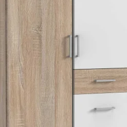 Wohnen Schlafzimmer Kleiderschrank zweifarbig - Coros