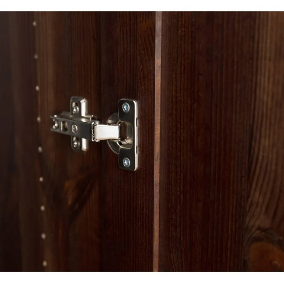 Schlafzimmer Kleiderschrank in Dunkelbraun - Nauizia^Wohnen Hot