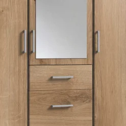 Wohnen Schlafzimmer Kleiderschrank in Plankeneiche - Osicria