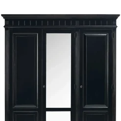 Wohnen Schlafzimmer Kleiderschrank Andoro in Schwarz