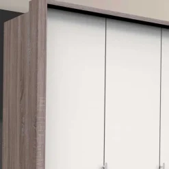Schlafzimmer Kleiderschrank modern in Weiß - Tivierto^Wohnen Clearance