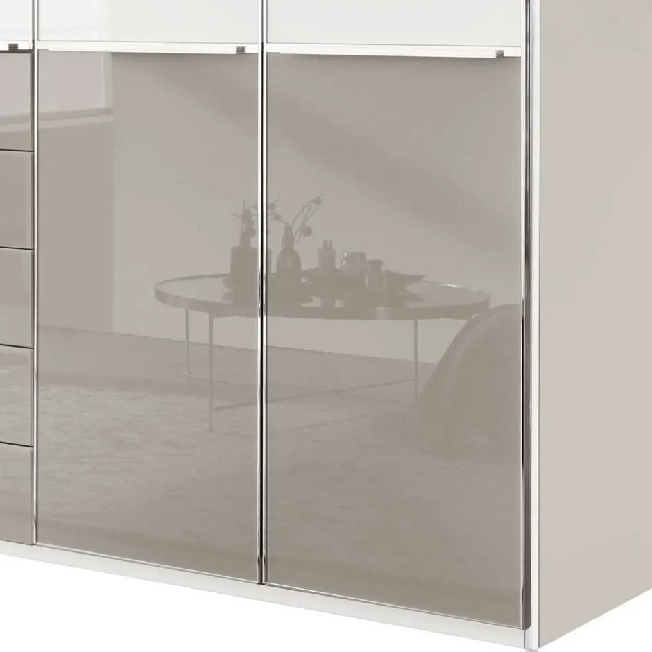 Schlafzimmer Kombi-Kleiderschrank 6-türig - Pascan^Wohnen Outlet