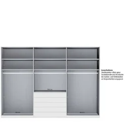 Schlafzimmer Kombi-Kleiderschrank 6-türig - Pascan^Wohnen Outlet