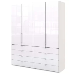 Schlafzimmer Kombischrank in Weiß - Dolienca^Wohnen Hot