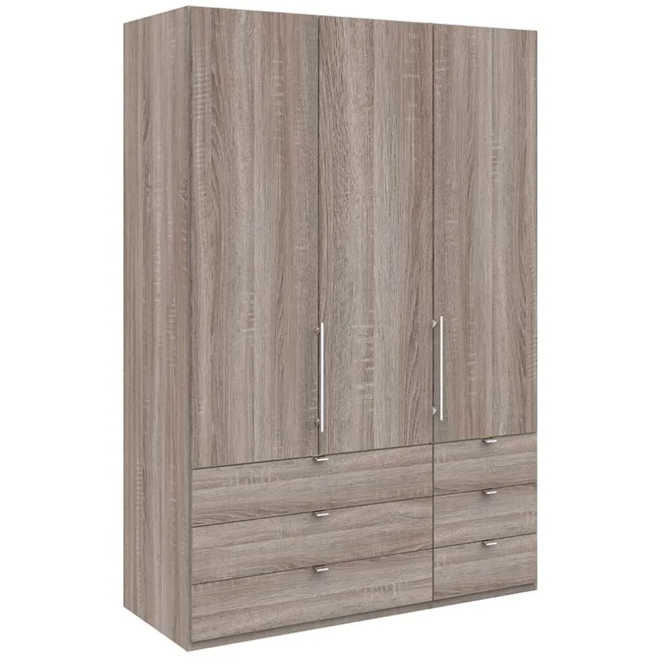 Schlafzimmer Kombischrank in Eiche dunkel - Crenba^Wohnen Best