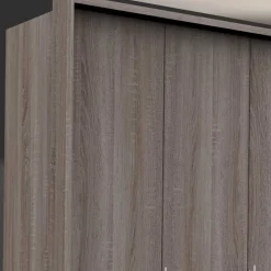 Schlafzimmer Kombischrank in Eiche dunkel - Crenba^Wohnen Best