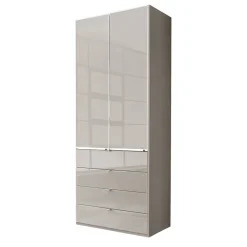 Wohnen Schlafzimmer Kombi-Schrank in Hellgrau - Nucina